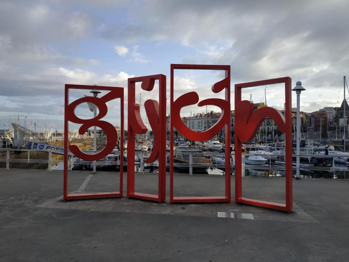 El Rincon Del Puerto Gijón Exterior foto