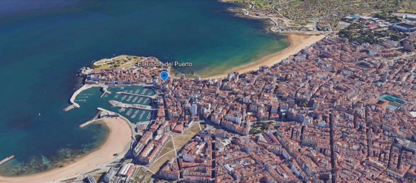 El Rincon Del Puerto Gijón Exterior foto